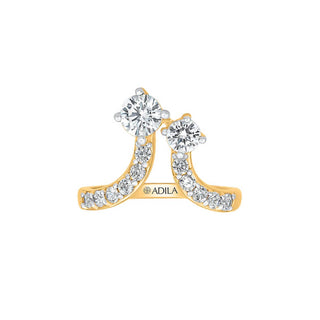 Soul to Soul Moissanite Silver Ring