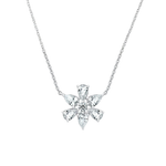 Nyra Blossom Moissanite Necklace