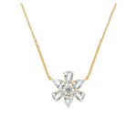 Nyra Blossom Moissanite Necklace