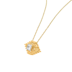 Nisha Ikat Evil Eye Necklace