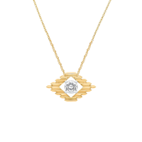 Nisha Ikat Evil Eye Necklace