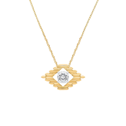 Nisha Ikat Evil Eye Necklace