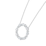 Anaya Multi-Shape Gemstone Circle Necklace