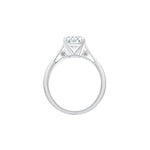 The Classic Oval 2ct Moissanite Solitaire Ring