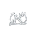 Trendy Marquise Shape Moissanite Ring