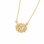 Oval Diana Moissanite Necklace