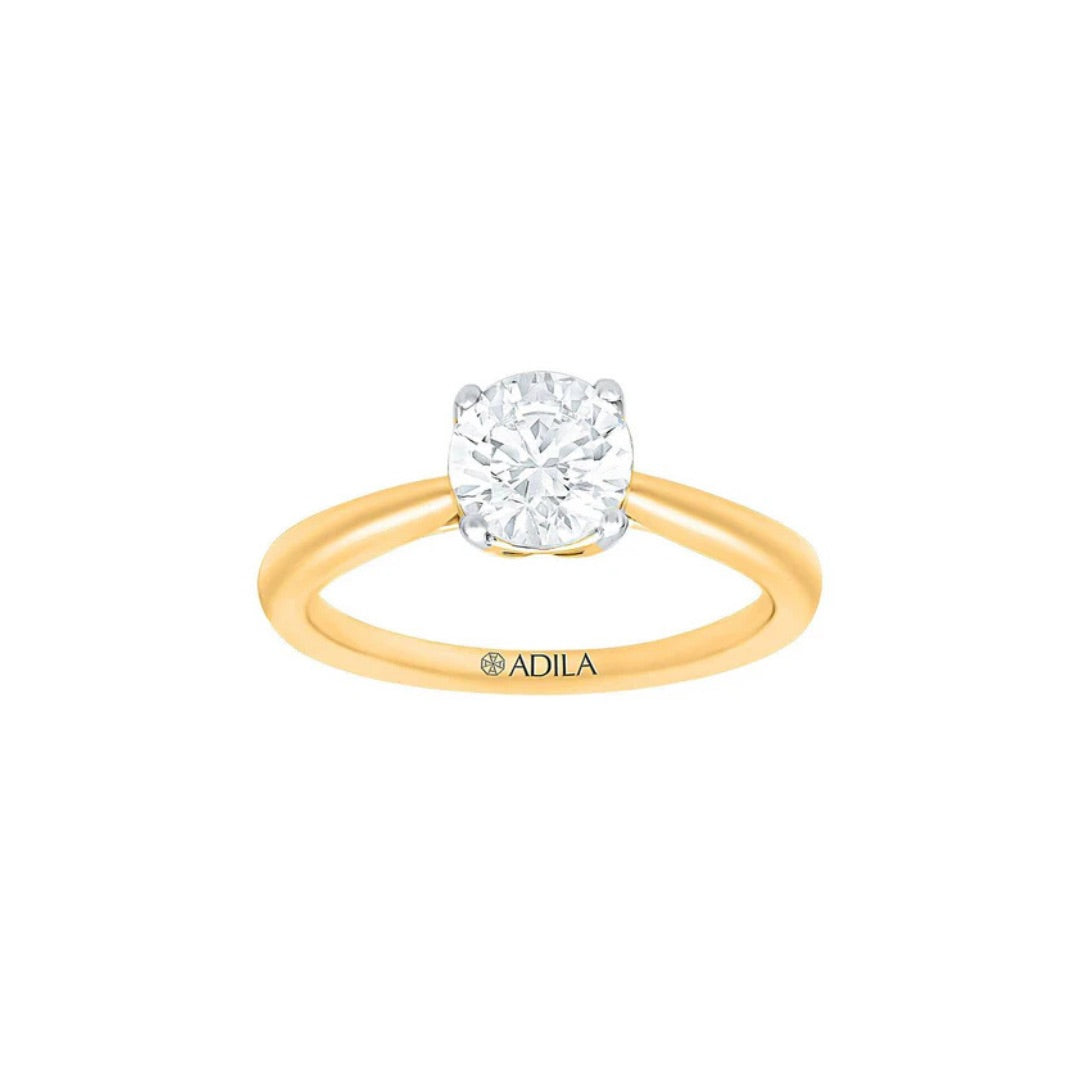 The Classic 1ct Moissanite Solitaire Ring