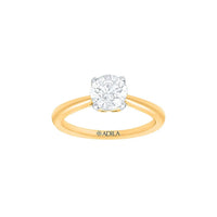 The Classic 1ct Moissanite Solitaire Ring