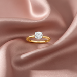 The Classic 1ct Moissanite Solitaire Ring