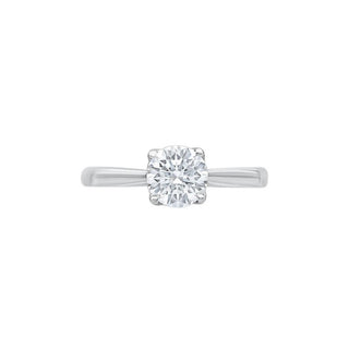The Classic 1ct Moissanite Solitaire Ring