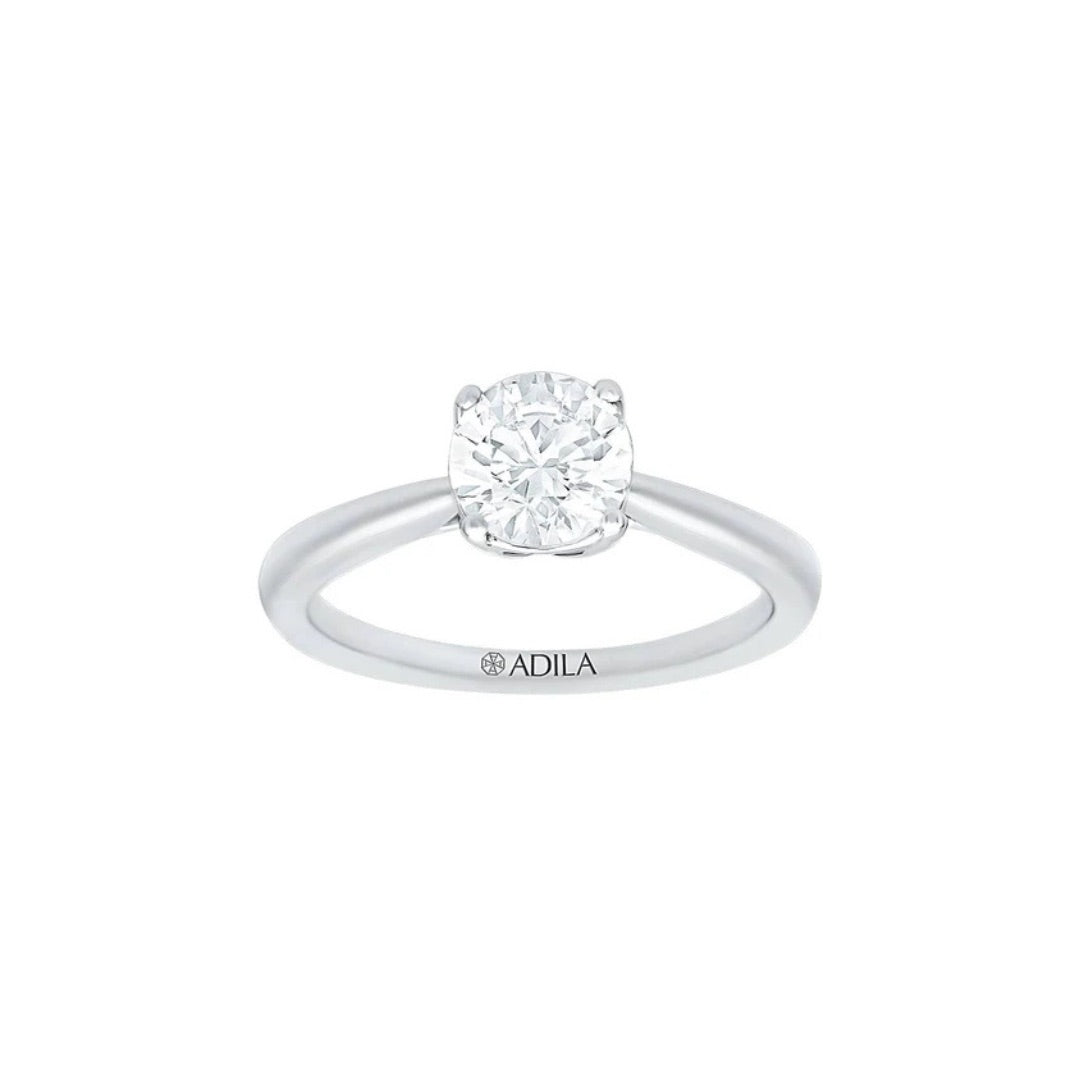 The Classic 1ct Moissanite Solitaire Ring