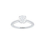 The Classic 1ct Moissanite Solitaire Ring
