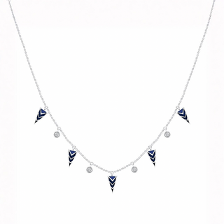 Verdant Green Enamel Necklace