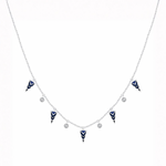 Verdant Green Enamel Necklace