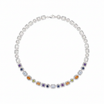 Soleia Multi-Stone Necklace - Properly Framed